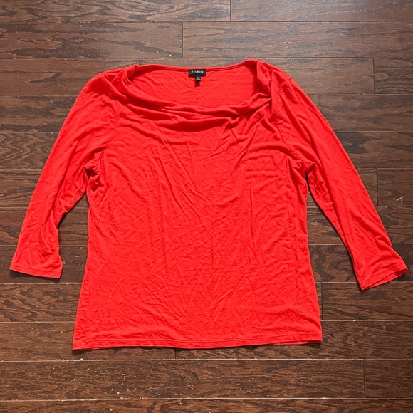 Talbots Vibrant Red Women's Blouse - Picture 1 of 4